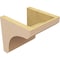 Ekena Millwork 8"W x 8"D x 8"H Wide Legacy Rough Cedar Woodgrain TimberThane Corbel, Primed Tan CORUR08X08X08LGYRCPR - alternate 4
